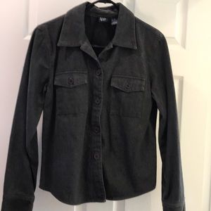 Womens Gap Shirt Dark Gray